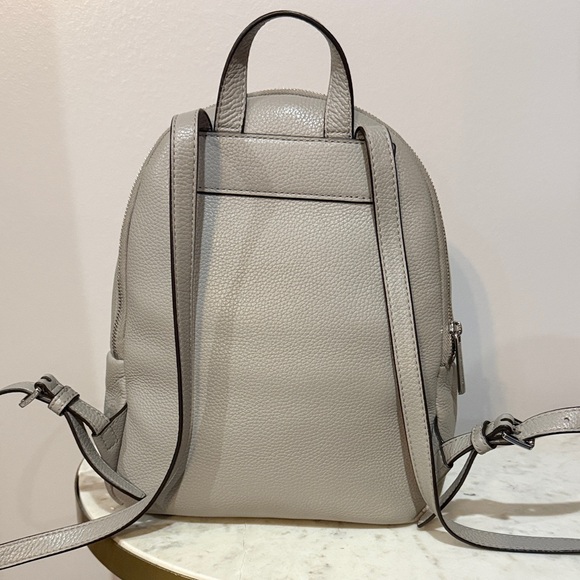 Michael Kors Light Gray Backpack - Picture 3 of 8